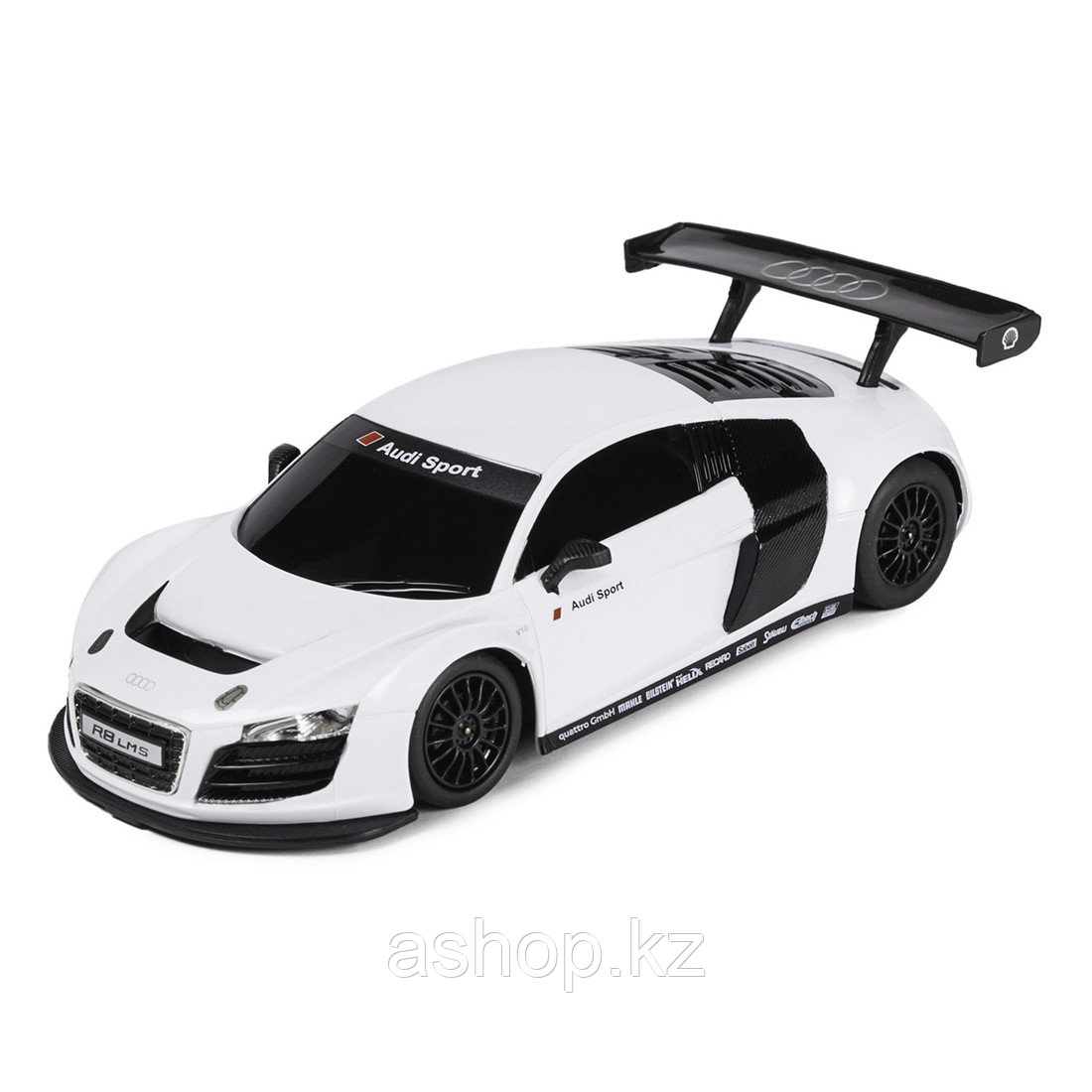 Модель автомобиля коллекционная Rastar AUDI R8, 1:24, Материал: Металл, Цвет: Белый, (56100W)