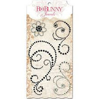 Самоклеющиеся стразы Licorice Bo Bunny 10207767 Самоклеющиеся стразы Licorice Bo Bunny