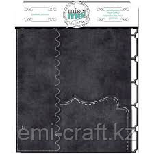 Вкладыши-разделители для альбомов 8х9 "Misc Me Black" Bo Bunny, фото 1