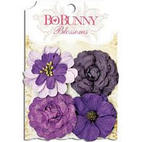 Набор цветов "Plum Purple Zinnia" Bo Bunny