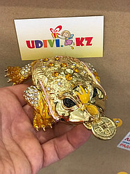 Шкатулка Трехлапая  жаба для привлечения богатства