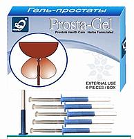 Простатитке қарсы Prosta-Gel гелі, 6 шприцтен тұратын қаптама