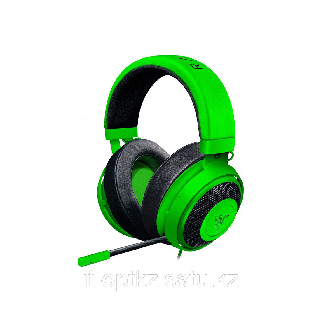 Гарнитура Razer Kraken Pro V2 Oval Green (3,5мм)