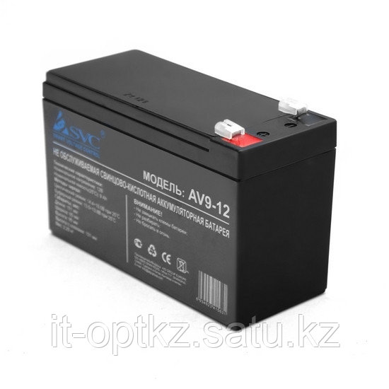 Батарея SVC 12В 9 Ач