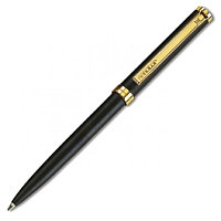 Ручка шариковая, 0.7мм, автомат, корпус металлический черный/золотистый Senator Delgado Classic