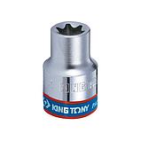 Головка торцевая TORX Е-стандарт 3/8", Е12, L = 28 мм KING TONY 337512M, фото 2