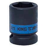 Головка торцевая ударная шестигранная 1/2", 21 мм KING TONY 453521M, фото 2
