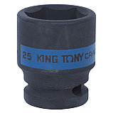 Головка торцевая ударная шестигранная 1/2", 25 мм KING TONY 453525M, фото 2