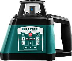 Ротационный лазерный нивелир RL600 KRAFTOOL 34600, сверхъяркий, 600м, IP54, точн. 0,2 мм/м, фото 3