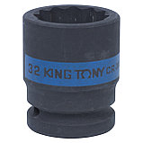 Головка торцевая ударная двенадцатигранная 3/4", 32 мм KING TONY 653032M, фото 2
