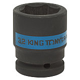 Головка торцевая ударная шестигранная 3/4", 32 мм KING TONY 653532M, фото 2