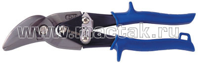 Ножницы по металлу 260 мм, правые, загнутые KING TONY 74260 - фото 2 - id-p53197385