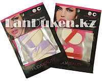 Набор спонжи для макияжа Huda Beauty круглая и квадратная(цвета в ассортименте)