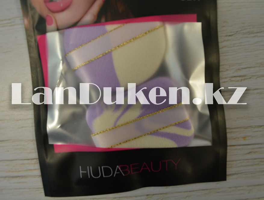 Набор спонжи для макияжа Huda Beauty круглая и квадратная(цвета в ассортименте) - фото 2 - id-p59030122
