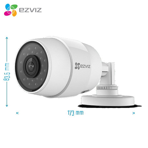 1Мп Wi-Fi камера Ezviz C3C, фото 2