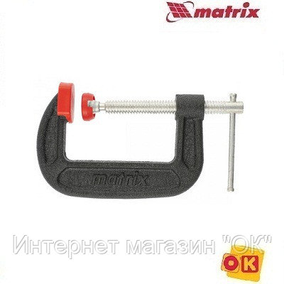 Струбцина G-образная, 125 мм. MATRIX MASTER, фото 2
