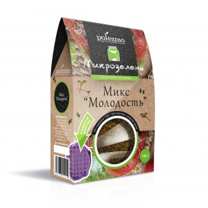 POLEZZNO Микрозелень микс семян "Молодость"