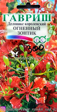 Семена пакетированные Гавриш. Делоникс королевский "Огненный зонтик", фото 2