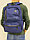 Рюкзак темно-синий 9058 с бесплатной доставкой, фото 3