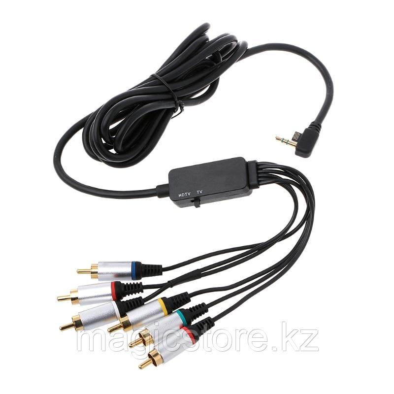 Кабель PSP Slim 2000/3000 Component AV Cable Black Horns 5m