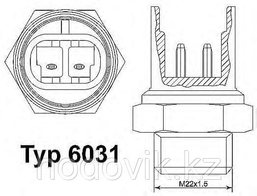 Термовыключательвентилятор радиатора WAHLER Opel Astra, Corsa, Kadett, Vectra - фото 1 - id-p36221148