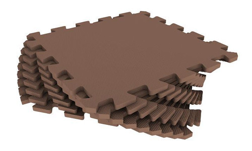 Коврик-пазл 33*33 (коричневый)