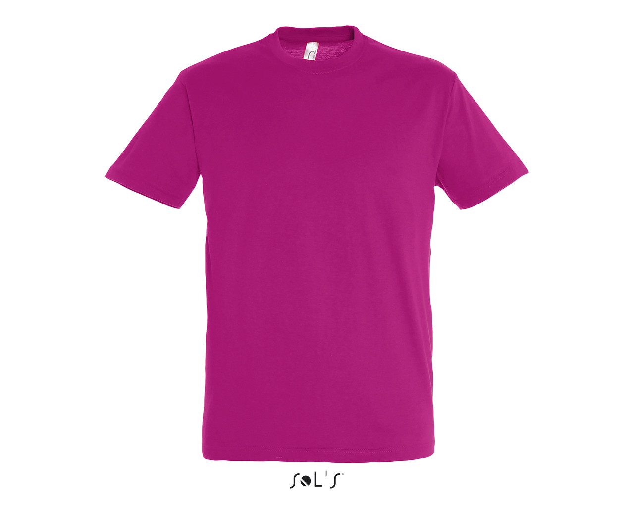 Футболка Sols Regent XL, темно-розовая