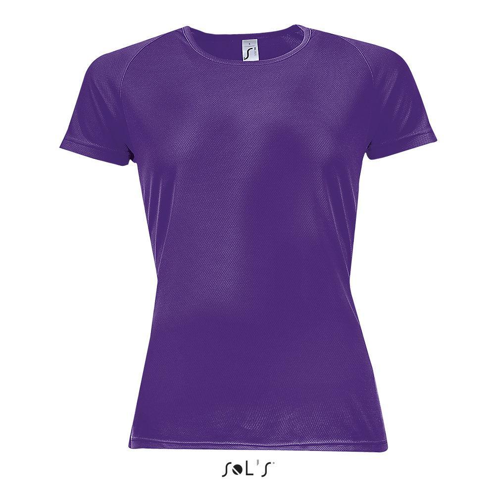 Футболка Dry Fit | Sols Sporty women M фиолетовый
