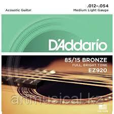 Струны для акустической гитары D'Addario EZ920 .012-054