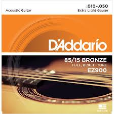 Струны для акустической гитары D'Addario EZ900 .010-050