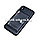 Чехол на iPhone XS (Apple iPhone XS) кожаный с карманом для карт черный, фото 9