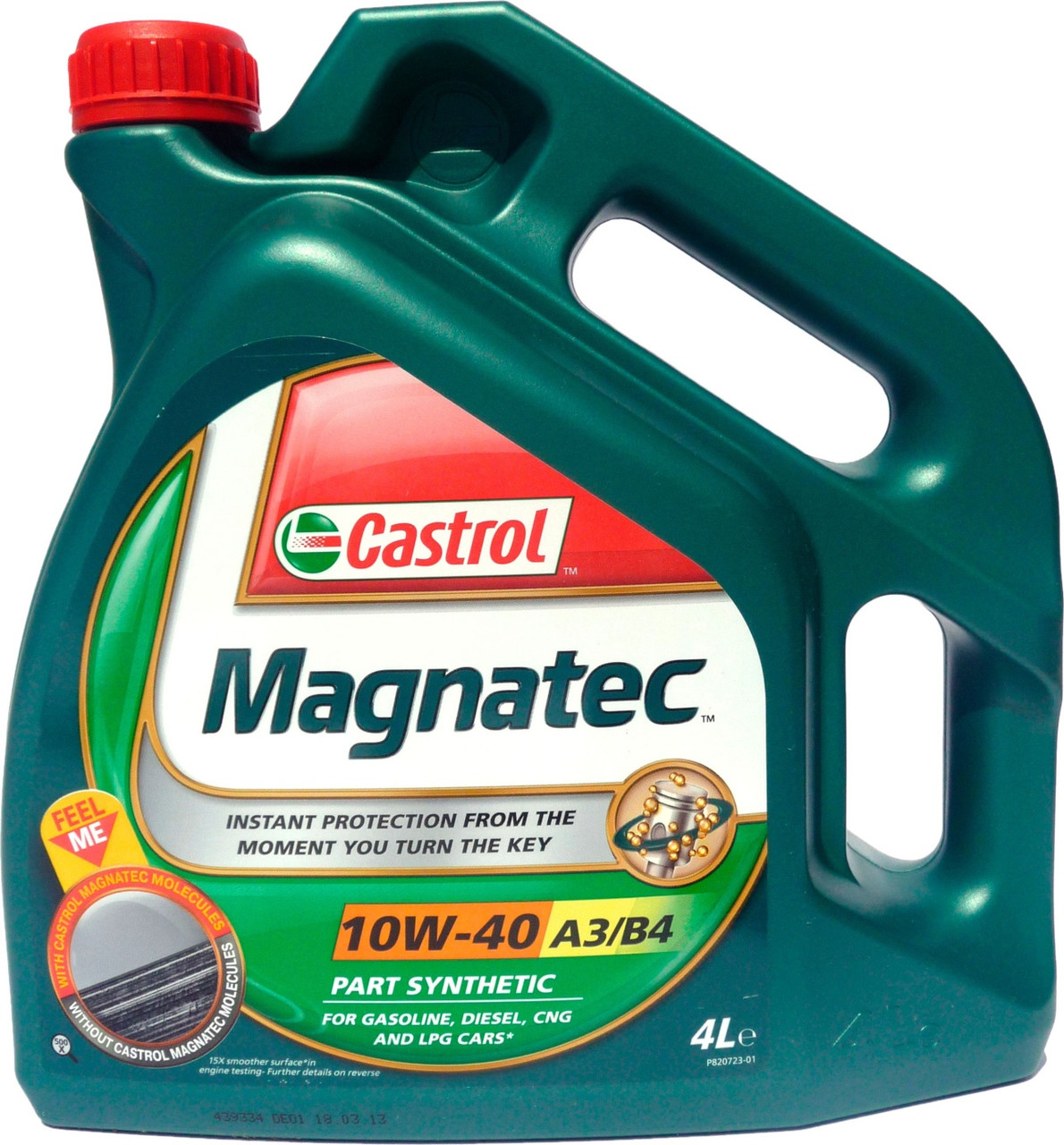 Моторное масло CASTROL MAGNATEC 10W-40 A3/B4 4литра - фото 1 - id-p59194911