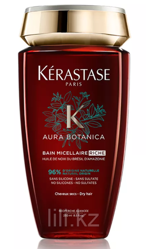 Шампунь - ванна для сияния сухих волос Kerastase Aura Botanica Bain Micellaire Riche 250 мл.