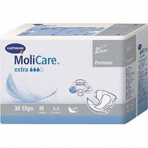 Подгузники для взрослых MoliCare Premium extra soft, M 30 шт