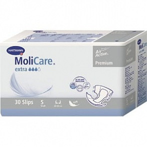 Подгузники для взрослых MoliCare Premium extra soft, S 30 шт