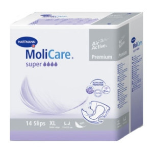 Подгузники для взрослых MoliCare Premium super soft, XL 14 шт