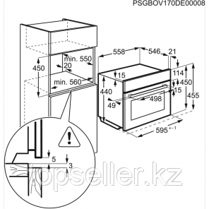 Микроволновая печь Electrolux-BI EVY 96800 AX, фото 2