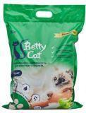 Betty Cat 10л, с ароматом яблока, Бетти Кэт комкующий наполнитель для кошачьего туалета, 8кг