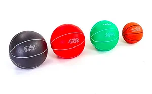 Мяч медицинский (медбол) резиновый 2 кг наполнитель песок