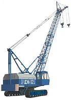 ДЭК-321 2006 года почти новый.Г/п 32тн,высота подъема 47,2м.