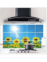 Наклейка для рабочей поверхности и над газовой плитой