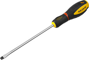 Отвертка STAYER "PROFI" "PROTech", двухкомп рукоятка, намагниченная, Cr-Mo, SL6,0x150мм , фото 2