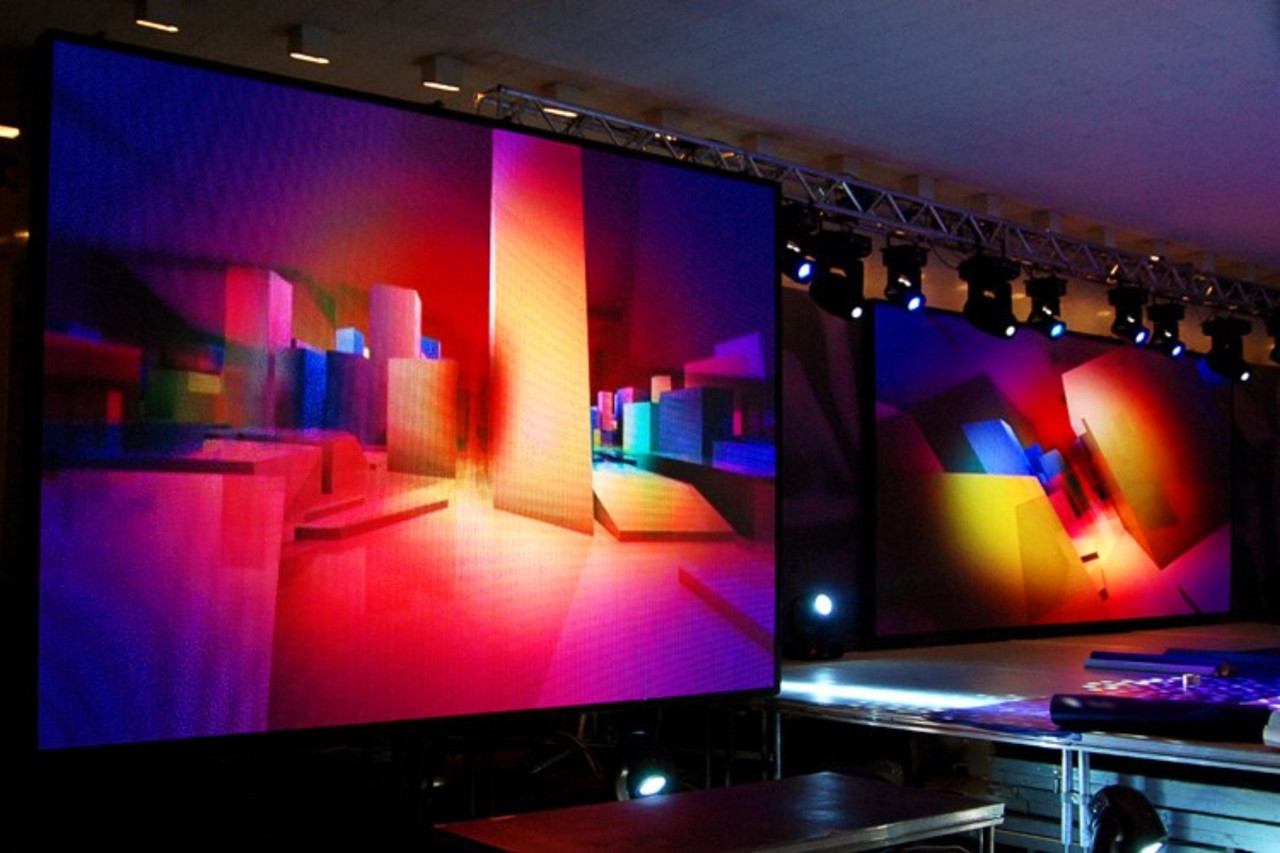 LED экран P5- indoor  4.16м * 3.2м- 13.31кв/м  (320мм*160мм)