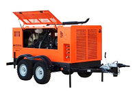 Винтовой дизельный компрессор ЗИФ-ПВ 8/16 Передвижной