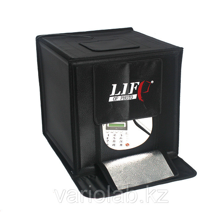 Фотобокс LIFe LED 660 Portable Photo Studio. Лайткуб, лайтбокс. + 4 фона