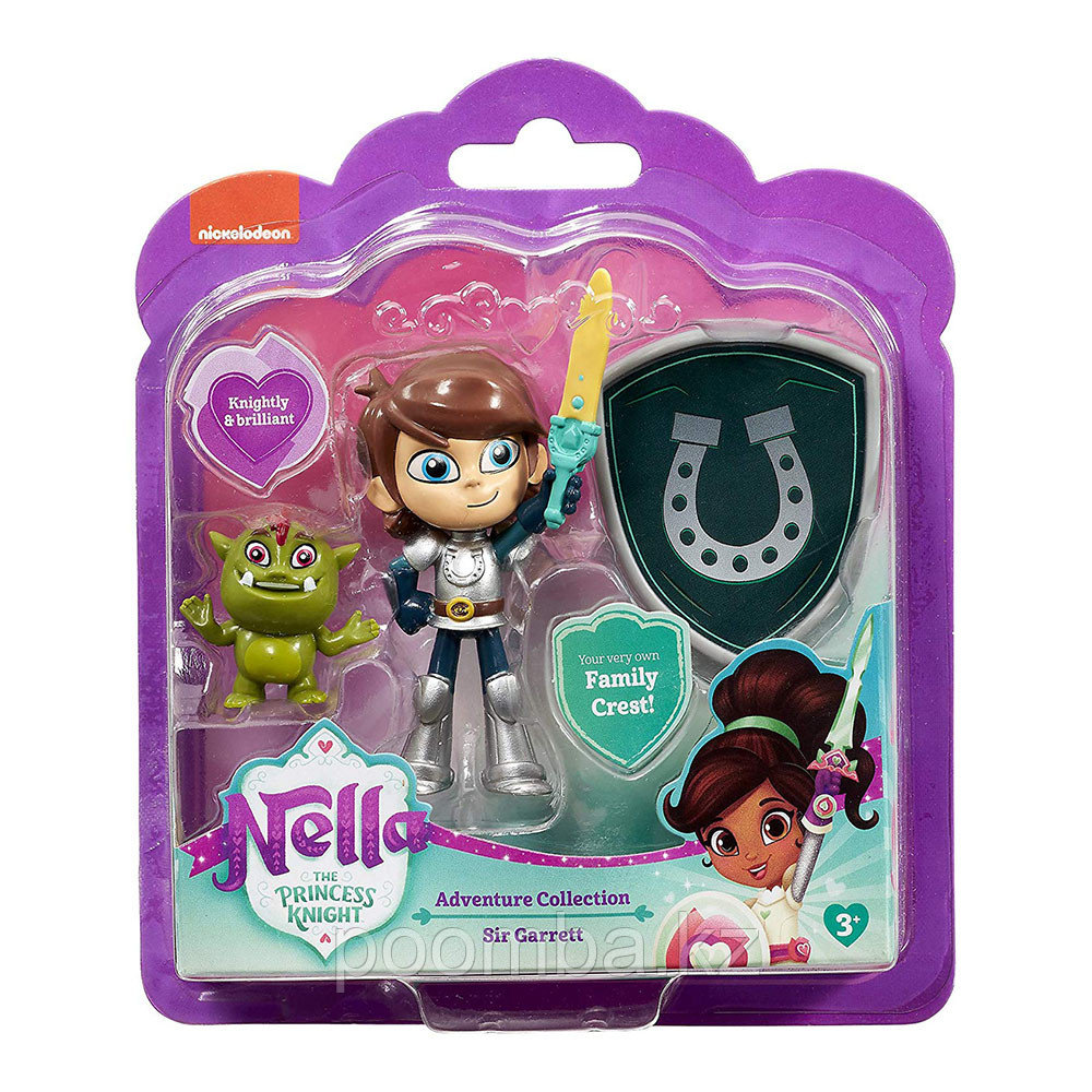 Игровой набор Коллекция приключений Гарретт с аксессуарами Nella The Princess Knight