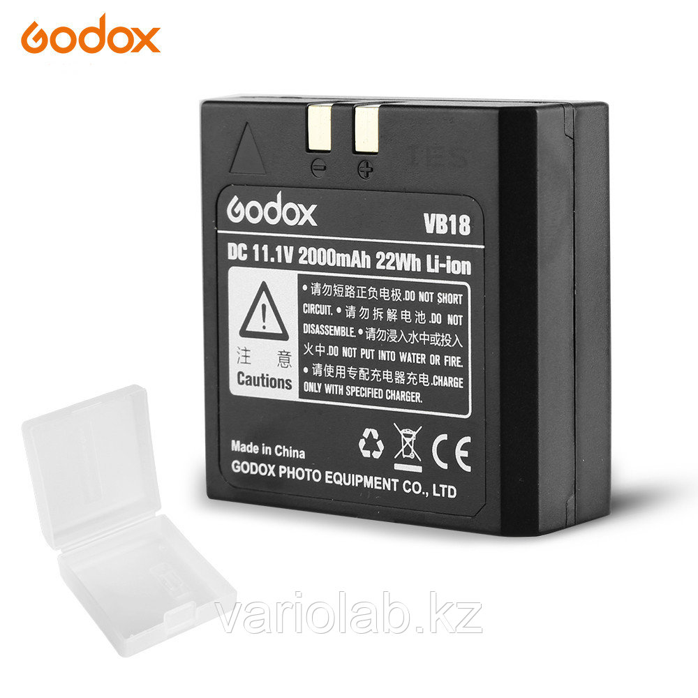 Аккумулятор Godox VB18 для вспышек серии VING - фото 1 - id-p59312591
