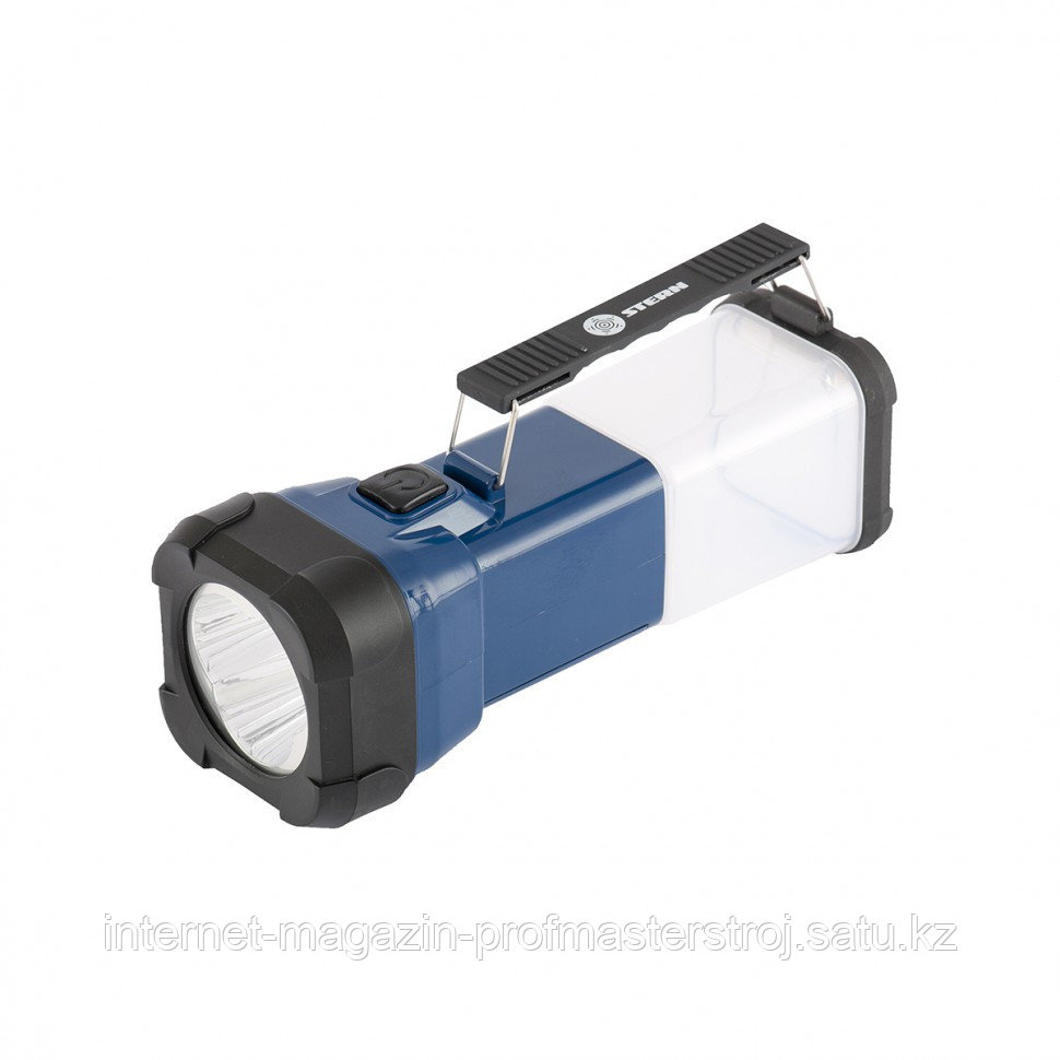 Фонарь кемпинговый, 3+4 LED, 3xAA, 2 режима свечения, STERN