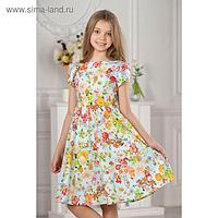 Платье детское, разноцветное, размер 28, рост 98