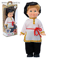 Кукла "Митя" в русском костюме со звуковым устройством